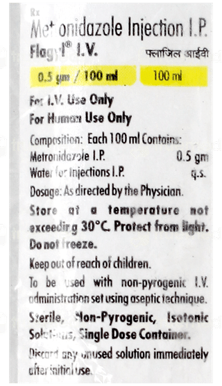 Flagyl Iv Injection 100Ml